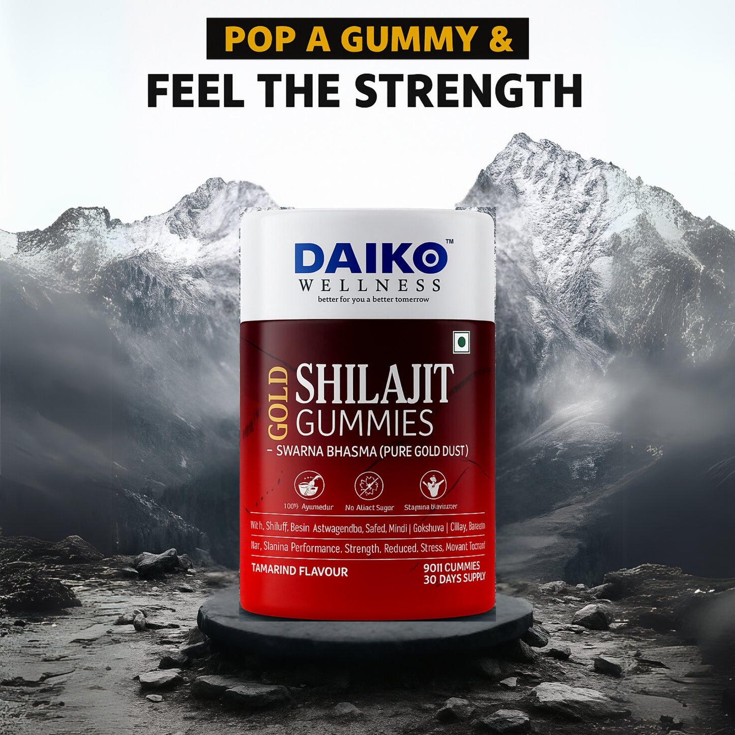 Daiko  Wellness Shilajit Gold Gummies