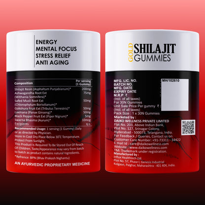 Daiko  Wellness Shilajit Gold Gummies