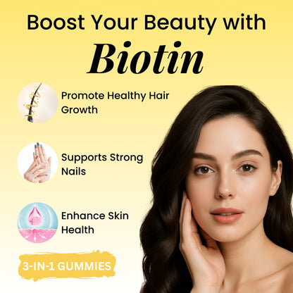 Daiko Wellness Amla Collagen + Biotin Gummies