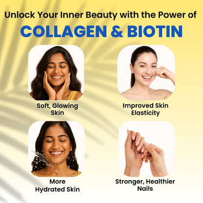 Daiko Wellness Amla Collagen + Biotin Gummies