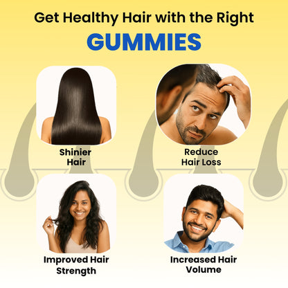 Daiko Wellness Amla Collagen + Biotin Gummies